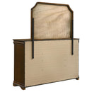  Coaster Furniture Garland 205303M 9-drawer Bedroom Dresser with Mirror - Brown Cherry IMAGE 2