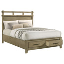  Coaster Furniture Hazlewood 207530Q 59-inch Queen Panel Storage Bed - Vineyard Oak IMAGE 6