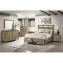  Coaster Furniture Hazlewood 207532 2-drawer Nightstand Bedside Table - Vineyard Oak IMAGE 15