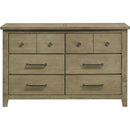  Coaster Furniture Hazlewood 207533 6-drawer Bedroom Dresser Cabinet - Vineyard Oak IMAGE 3