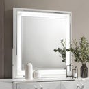  Coaster Furniture Cassia 215794 Dresser Mirror - White High Gloss IMAGE 4