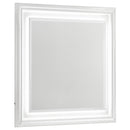  Coaster Furniture Cassia 215794 Dresser Mirror - White High Gloss IMAGE 6