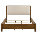  Coaster Furniture Adderley 215851KE Eastern King Wood Panel Bed   - Cream/Warm Brown IMAGE 9