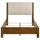  Coaster Furniture Adderley 215851Q Queen Wood Panel Bed   - Cream/Warm Brown IMAGE 8