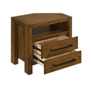  Coaster Furniture Adderley 215852 2-drawer Nightstand Bedside Table - Warm Brown IMAGE 11