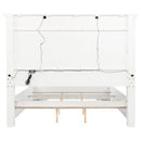 Coaster Furniture McKinney 215871KW California King LED Light Panel Bed - Vintage White IMAGE 5