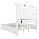  Coaster Furniture McKinney 215871Q Queen LED Light Panel Bed - Vintage White IMAGE 3
