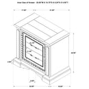  Coaster Furniture McKinney 215872 2-drawer Nightstand with Dual USB - Vintage White IMAGE 13