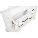  Coaster Furniture McKinney 215873M 6-drawer Bedroom Dresser with Mirror - Vintage White IMAGE 11