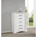  Coaster Furniture McKinney 215875 5-drawer Bedroom Chest - Vintage White IMAGE 2