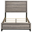  Coaster Furniture Valen 215911F Wood Full Panel Bed - Light Taupe IMAGE 2
