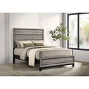  Coaster Furniture Valen 215911F Wood Full Panel Bed - Light Taupe IMAGE 3