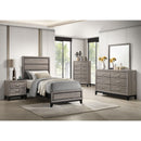  Coaster Furniture Valen 215911T Wood Twin Panel Bed - Light Taupe IMAGE 7