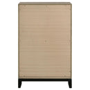  Coaster Furniture Valen 215915 5-drawer Bedroom Chest - Light Taupe IMAGE 7