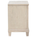  Coaster Furniture Pembroke 215922 2-drawer Nightstand Bedside Table - Washed Oak IMAGE 2