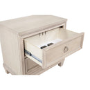  Coaster Furniture Pembroke 215922 2-drawer Nightstand Bedside Table - Washed Oak IMAGE 3