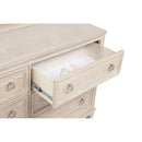  Coaster Furniture Pembroke 215923M 6-drawer Bedroom Dresser with Mirror - Washed Oak IMAGE 6