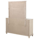  Coaster Furniture Pembroke 215923M 6-drawer Bedroom Dresser with Mirror - Washed Oak IMAGE 9