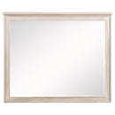  Coaster Furniture Pembroke 215924 Dresser Mirror - Washed Oak IMAGE 1