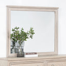  Coaster Furniture Pembroke 215924 Dresser Mirror - Washed Oak IMAGE 4