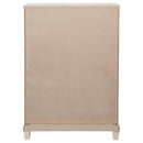  Coaster Furniture Pembroke 215925 5-drawer Chest - Washed Oak IMAGE 7