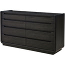  Coaster Furniture Leandro 222493 8-drawer Bedroom Dresser Cabinet - Burnished Black IMAGE 4