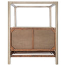  Coaster Furniture Solano 222520KE 85-inch Eastern King Canopy Bed - Weathered Mango IMAGE 6