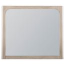 Coaster Furniture Solano 222524 Dresser Mirror - Weathered Mango IMAGE 2
