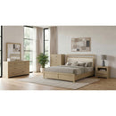  Coaster Furniture Hendricks 222653M 6-drawer Bedroom Dresser and Mirror - Light Oak IMAGE 14
