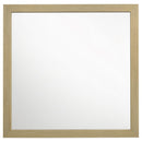  Coaster Furniture Hendricks 222654 Dresser Mirror - Light Oak IMAGE 2