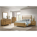  Coaster Furniture Bennett 222901Q 63-inch Queen Upholstered Panel Bed - Cream/Light Oak IMAGE 12
