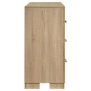  Coaster Furniture Arielle 223113 6-drawer Bedroom Dresser Cabinet - Light Oak IMAGE 5