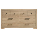  Coaster Furniture Arielle 223113 6-drawer Bedroom Dresser Cabinet - Light Oak IMAGE 7