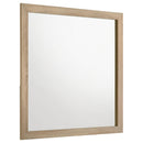  Coaster Furniture Arielle 223114 Dresser Mirror - Light Oak IMAGE 1