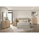  Coaster Furniture Arielle 223114 Dresser Mirror - Light Oak IMAGE 3