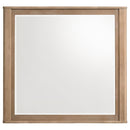  Coaster Furniture Leanne 223134 Dresser Mirror - Light Oak IMAGE 2