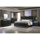  Coaster Furniture Lorient 223161KE Eastern King LED Upholstered Bed - Black IMAGE 10