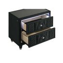  Coaster Furniture Lorient 223162 2-drawer LED Nightstand with USB - Black IMAGE 13