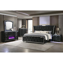  Coaster Furniture Lorient 223162 2-drawer LED Nightstand with USB - Black IMAGE 16