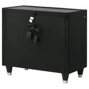  Coaster Furniture Lorient 223162 2-drawer LED Nightstand with USB - Black IMAGE 7