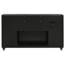  Coaster Furniture Lorient 223163FB 8-drawer LED Bedroom Flame Box Dresser - Black IMAGE 4