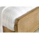  Coaster Furniture Arini 224300KW Rattan California King Panel Bed - Sand Wash/Natural IMAGE 4