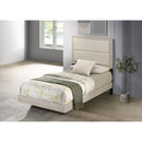  Coaster Furniture Trenton 225061T 54-inch Wood Twin Panel Bed - Rustic Cream IMAGE 2