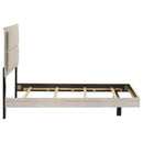  Coaster Furniture Trenton 225061T 54-inch Wood Twin Panel Bed - Rustic Cream IMAGE 5