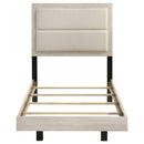  Coaster Furniture Trenton 225061T 54-inch Wood Twin Panel Bed - Rustic Cream IMAGE 7