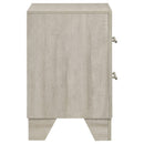  Coaster Furniture Trenton 225062 2-drawer Nightstand Bedside Table - Rustic Cream IMAGE 2
