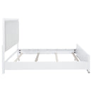  Coaster Furniture Gracemont 225071KW 57-inch California King Panel Bed - Grey/White IMAGE 4