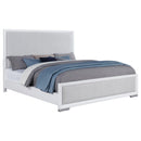  Coaster Furniture Gracemont 225071KW 57-inch California King Panel Bed - Grey/White IMAGE 6