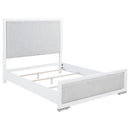  Coaster Furniture Gracemont 225071Q 57-inch Queen Panel Bed - Grey/White IMAGE 1