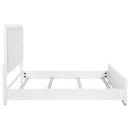  Coaster Furniture Gracemont 225071Q 57-inch Queen Panel Bed - Grey/White IMAGE 4